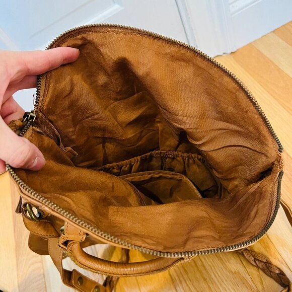 THE SAK LEATHER Shoulder Hobo Bag Purse Handbag - Picture 9 of 16